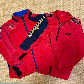 プーマ(PUMA)のキッズ　ジャージ　上　2枚組　140  umbro &PUMA(ジャケット/上着)