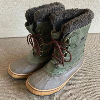 ソレル(SOREL)のSOREL スノーブーツ 25cm グリーン(ブーツ)