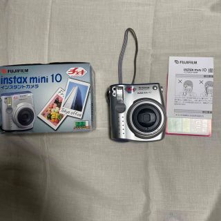 フジフイルム(富士フイルム)のinstax mini 10 富士フィルム　FUJIFILM チェキ　美品(フィルムカメラ)