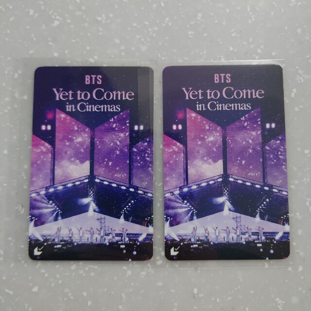 BTS   yet to come in cinemas ムビチケ2枚セット