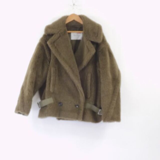 MAXMARA マックスマーラ CASERTA ALPACA WOOL AND SILK テディベア ...