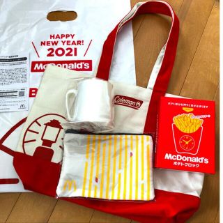 マクドナルド(マクドナルド)のマクドナルド 2021年 福袋 Colemanグッズ4点セット！(ノベルティグッズ)