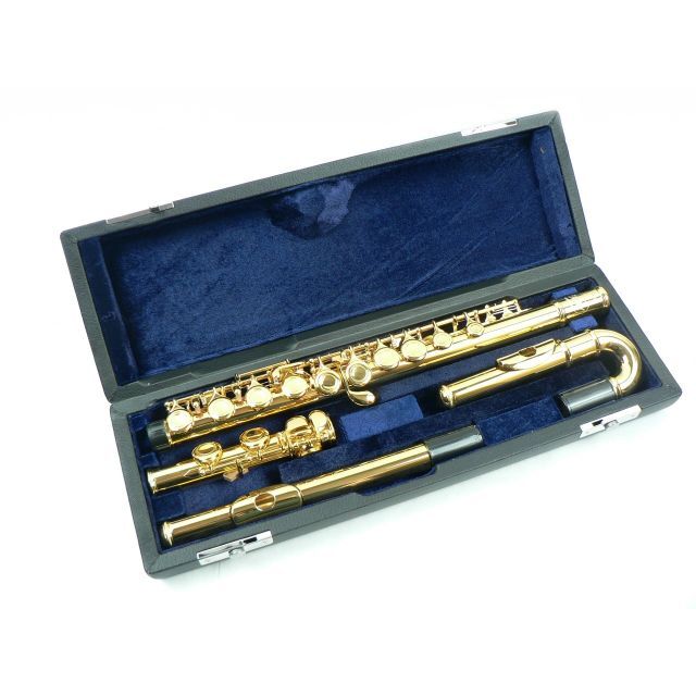 Fairyフルート ◇24K金メッキ・16キー・C管◇U字管付・新品 Fairyフルート ◇24K金メッキ・16キー・C管◇U字管付・新品