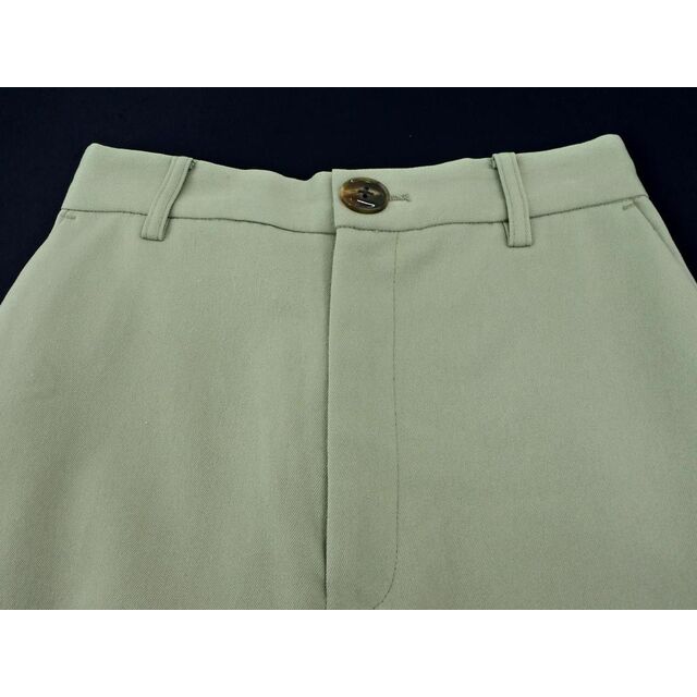 Heather ヘザー フレア パンツ sizeM/薄緑 ■■ レディース