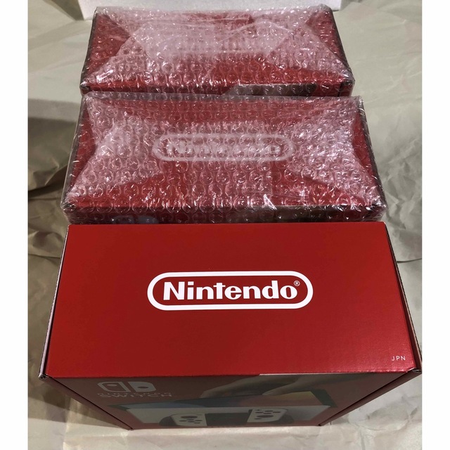 最大の割引 Nintendo Switch - Nintendo Switch ニンテンドー スイッチ 有機EL 3台セット 家庭用ゲーム機本体