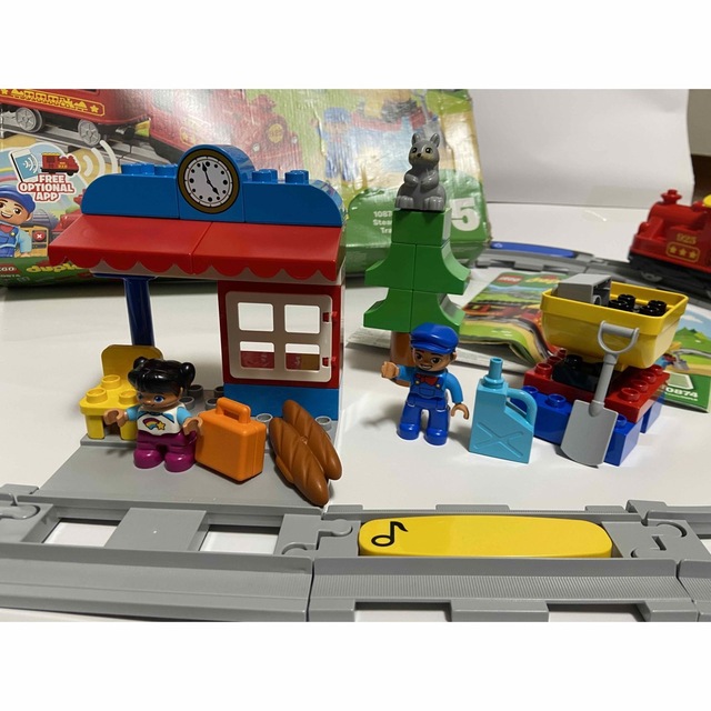 レゴ　LEGO デュプロ　キミが車掌さん！おしてGO機関車デラックス　10874