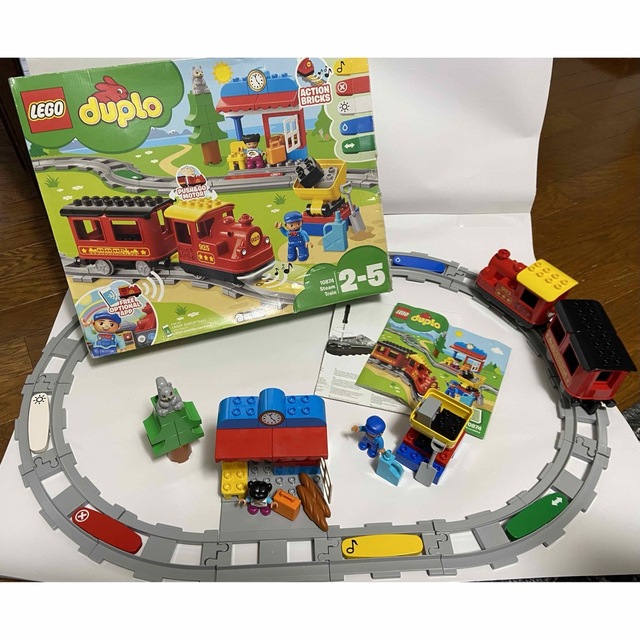 Lego - レゴ LEGO デュプロ キミが車掌さん！おしてGO機関車デラックス