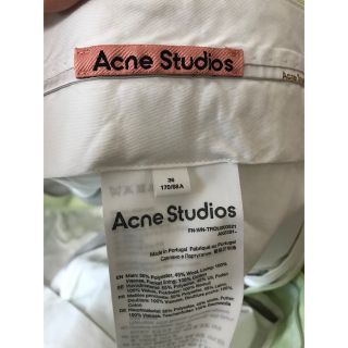 Acne Studios - アクネ イエロー グリーン パンツの通販 by はあと