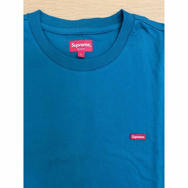 Supreme Small Box L/S Tee Teal 新品100％正規品です