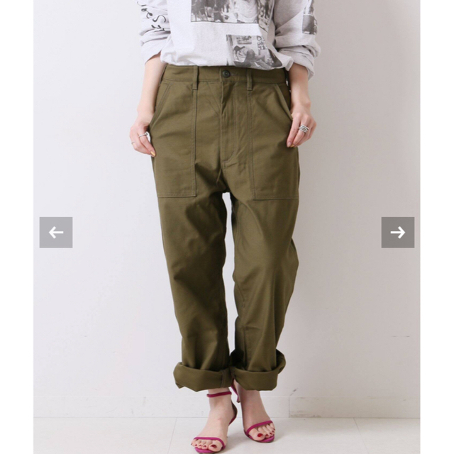 Spick & Span(スピックアンドスパン)の【GUNG HO/ガンホー】 FATIGUE TROUSER レディースのパンツ(ワークパンツ/カーゴパンツ)の商品写真