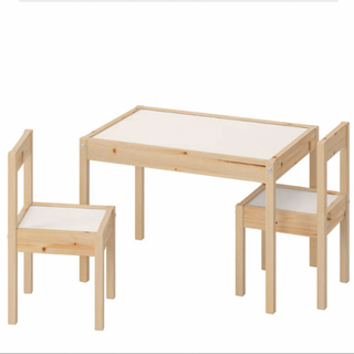 イケア(IKEA)のIKEA LATT レット 子供用テーブル チェア 机 椅子 イケア 北欧(その他)
