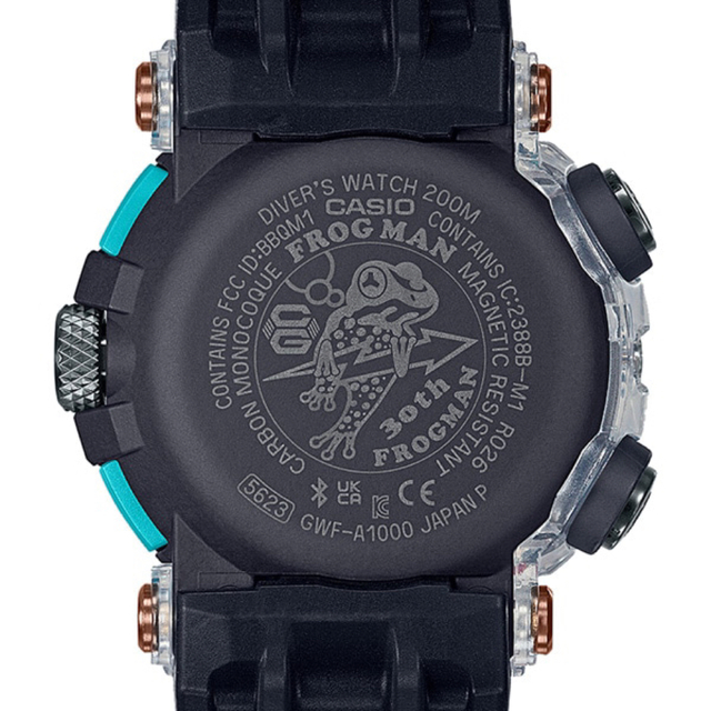 G-SHOCK(ジーショック)のG-SHOCK FROGMAN 30周年記念 GWF-A1000APF-1AJR メンズの時計(腕時計(アナログ))の商品写真