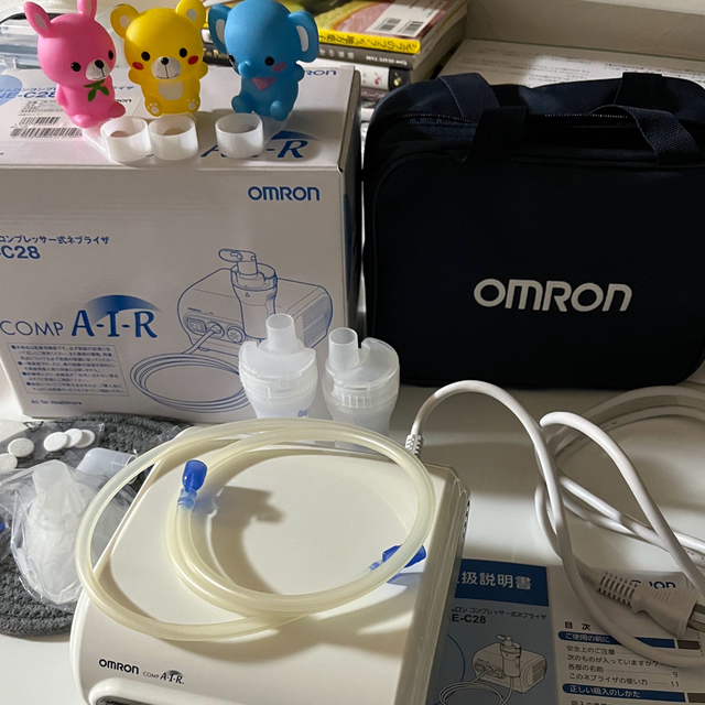 OMRON(オムロン)のオムロン  ネブライザ NE-C28 yumiaoさん専用 キッズ/ベビー/マタニティの洗浄/衛生用品(その他)の商品写真