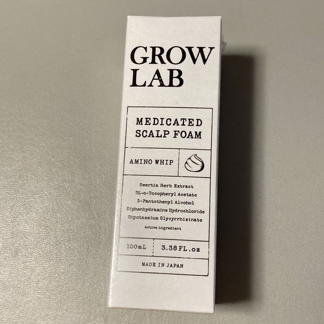 GROW LAB メディケイテッドスカルプフォーム 100ml