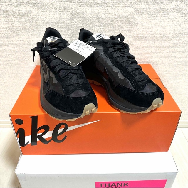 かわいい~!」 NIKE - NIKE x sacai Vapor Waffle Black Gum 27.5