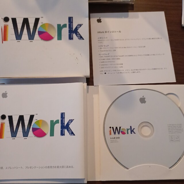 Apple(アップル)のたかくんさま専用☆Mac　iwork DVD スマホ/家電/カメラのPC/タブレット(タブレット)の商品写真