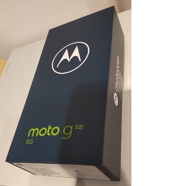 Motoメーカー型番MOTOROLA スマートフォン moto g52j 5G インクブラック