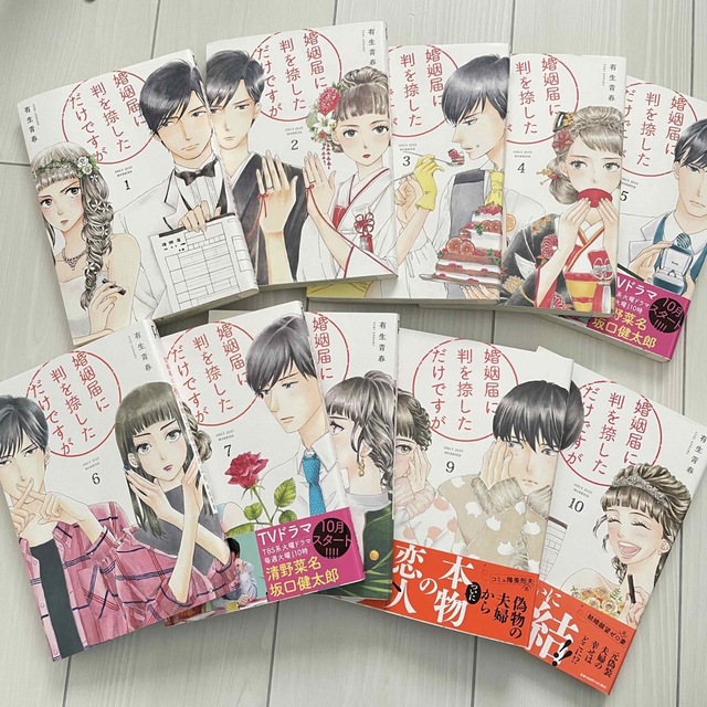 婚姻届に判を捺しただけですが 1〜10巻 全巻 セット 女性漫画 完結