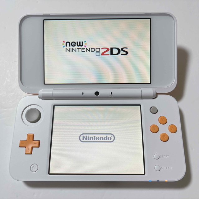 Nintendo 2DS NEW ニンテンドー 本体 LLホワイト×オレンジ