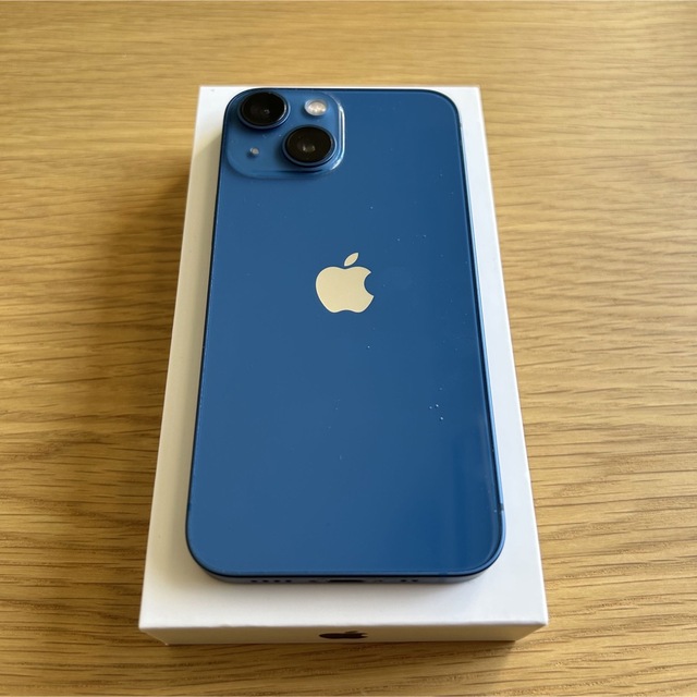 【美品】iPhone 13 mini ブルー 128 GB SIMフリー