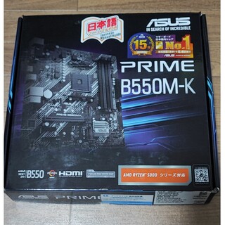 エイスース(ASUS)のASUS B550M-K + GeForce gtx1660(PCパーツ)