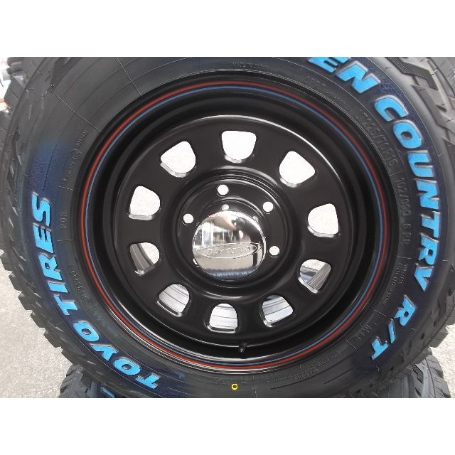 送料込■TOYOオープンカントリーR/T■225/70R16■デイトナズブラック