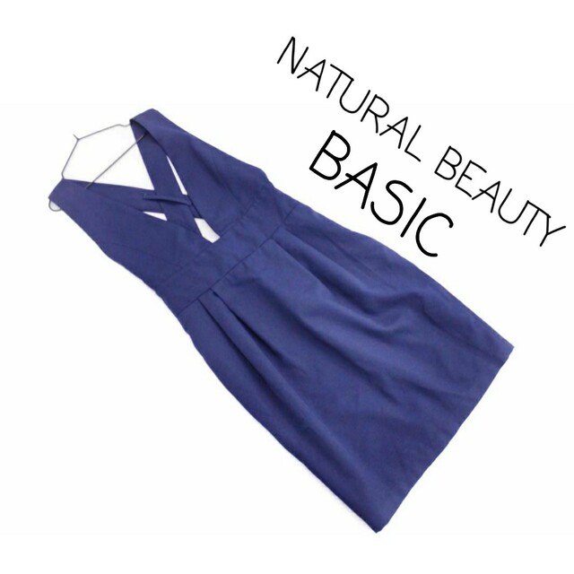NATURAL BEAUTY BASIC ジャンパー スカート sizeM