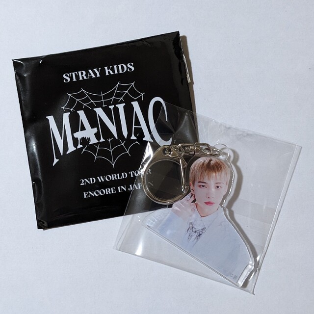 Stray Kids(ストレイキッズ)の💗straykids  アクリルフォトキーホルダー💗ヒョンジン エンタメ/ホビーのアニメグッズ(キーホルダー)の商品写真