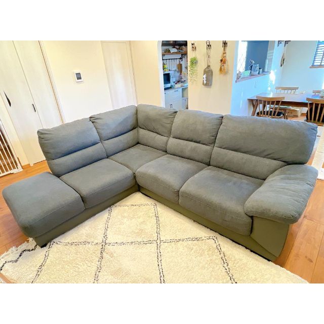 大人気新品 引取or山梨県甲府市近郊限定 商品:1101300 布張りカウチ