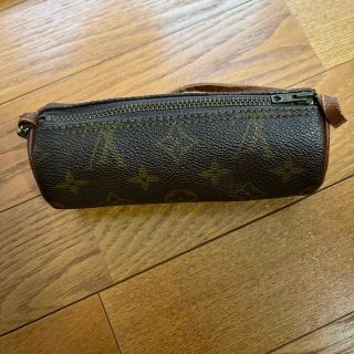 ルイヴィトン(LOUIS VUITTON)のルイ　ビィトン　パピヨン付属　ミニポーチ　ビンテージ　美品(小物入れ)