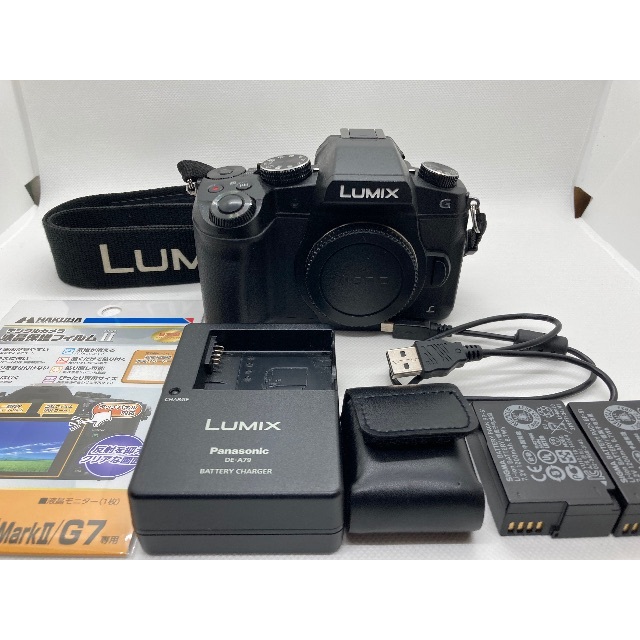 Panasonic(パナソニック)の【onach様専用】パナソニック Panasonic Lumix DMC-G8 スマホ/家電/カメラのカメラ(ミラーレス一眼)の商品写真