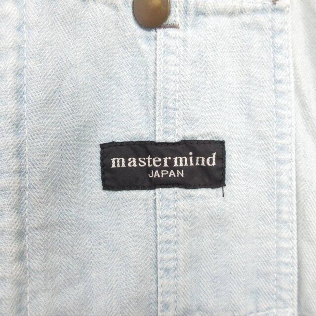 mastermind JAPAN(マスターマインドジャパン)の希少mastermind 　マスターマインドジャパン デニム  オーバーオール メンズのジャケット/アウター(カバーオール)の商品写真