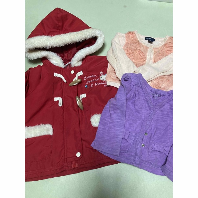 babyGAP(ベビーギャップ)の④baby gap多数アウターと80サイズ女の子服９点セット キッズ/ベビー/マタニティのベビー服(~85cm)(その他)の商品写真