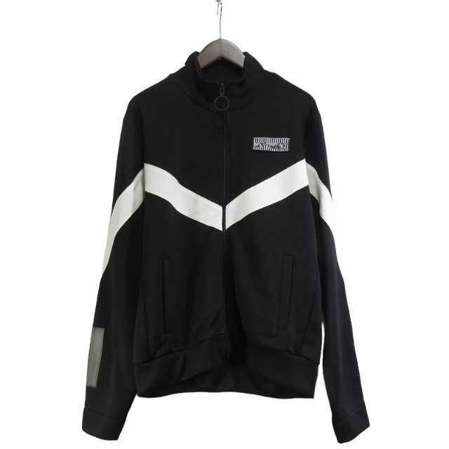 OFF-WHITE(オフホワイト)のOFF-WHITE TRACK JACKET BLACK メンズのトップス(パーカー)の商品写真