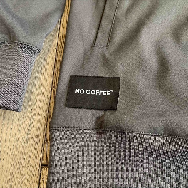 CLUBHAUS × NO COFFEE NO GOLF ハーフジップピステ L スポーツ/アウトドアのゴルフ(ウエア)の商品写真