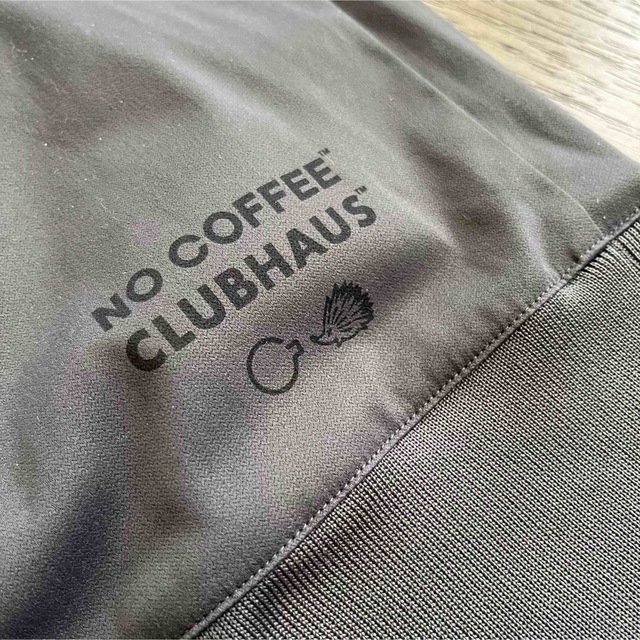 NO COFFEE × CLUBHAUS NO GOLF ハーフジップピステ　M