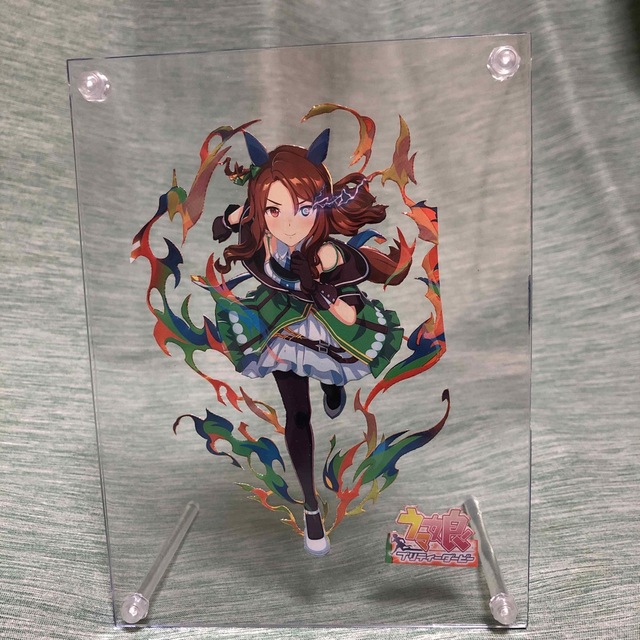 ウマ娘 キングヘイロー ZONE アクリルスタンド 切り抜き | フリマアプリ ラクマ