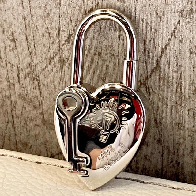 古典 HERMES エルメス カデナ ハート シルバー チャーム 極美品 eu