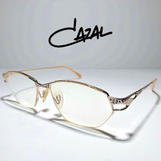 カザール(CAZAL)の◆ CAZAL ◆ ヴィンテージハーフリムメガネフレーム ユニセックス(サングラス/メガネ)