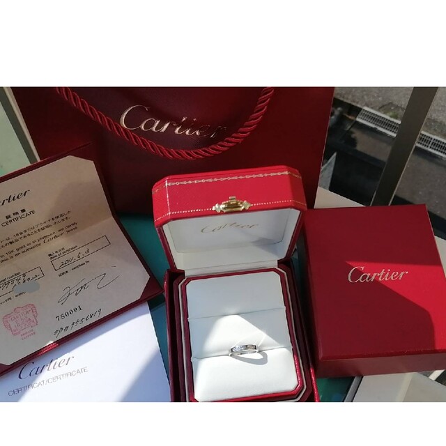 楽天 Cartier - カルティエ プラチナ リング リング(指輪) 楽天 Cartier - カルティエ プラチナ リング リング(指輪)