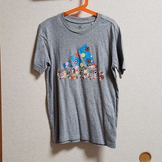 アディダス(adidas)のadidas　サッカー柄Tシャツ150センチ(Tシャツ/カットソー)