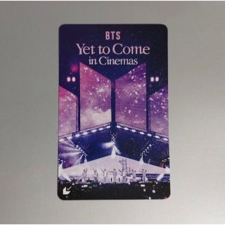 ボウダンショウネンダン(防弾少年団(BTS))のBTS ムビチケ Yet To Come in Cinemas  1枚 未使用 (K-POP/アジア)