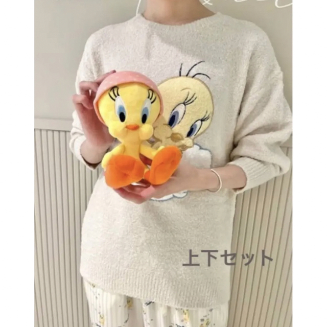 SNIDEL HOME - 新品タグ付✨TWEETY上下セット🐣SNIDELHOMEプルオーバー ...