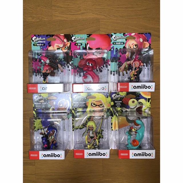 アミーボ amiibo スプラトゥーンシリーズ 6点セット 【驚きの値段