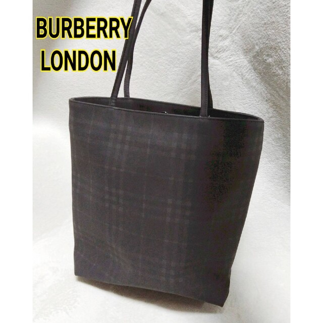 BURBERRY(バーバリー)のBURBERRY　LONDON　ノバチェック　バケツ型　トートバッグ　バケツ レディースのバッグ(ハンドバッグ)の商品写真