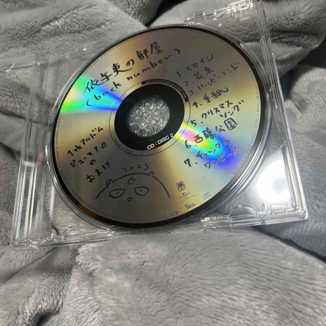 CD清水依与吏 弾き語りCD "依与吏の部屋　back number CD