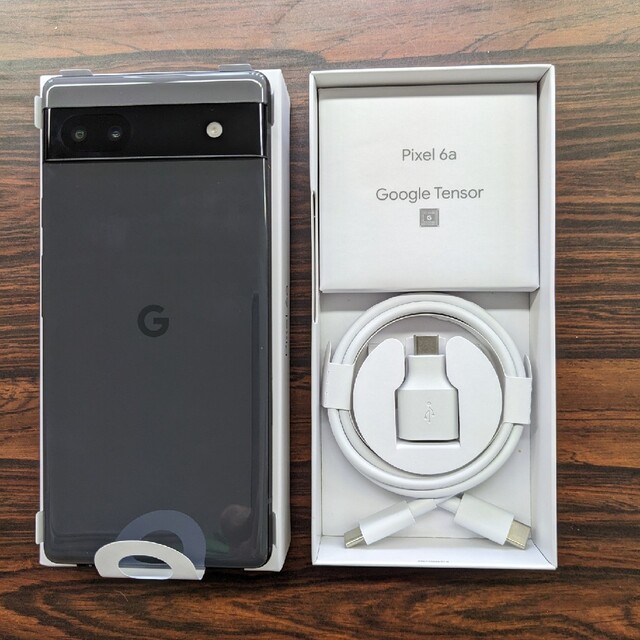 【新品・未使用】Google Pixel 6a Charcoal 128GBのサムネイル