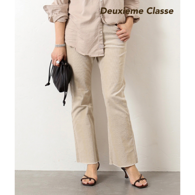 Deuxieme Classe Easy corduroy パンツ - カジュアルパンツ