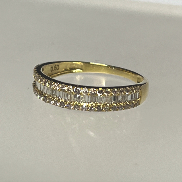 特価☆K18ダイヤリング0.50ct