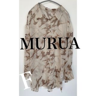 ムルーア(MURUA)のMURUA(ムルーア)シャイニーシアーシャツ (シャツ/ブラウス(長袖/七分))